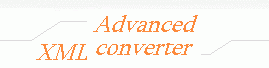 Advanced XML Converter Home Page